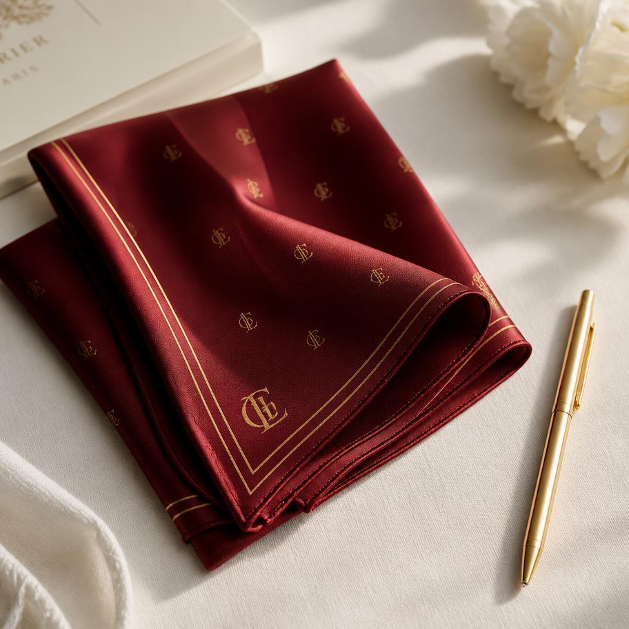 Monogram Silk Scarf