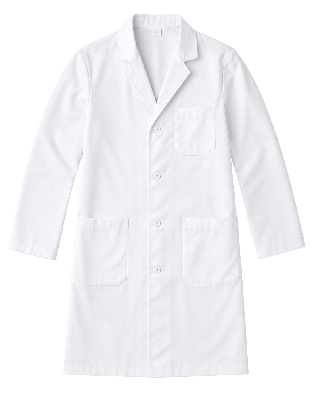 Lab coat preview embroidered with Dr. Alammari